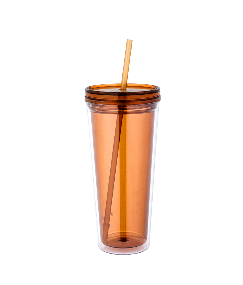 650ml Serena Tritan Iced Coffee Mug cum Dustproof stupra Lid