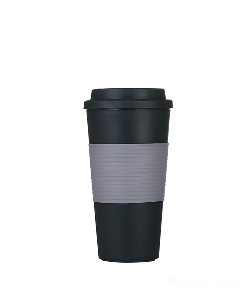 473ml Duplex Insulation Food Grade PP Hot Coffee Mug