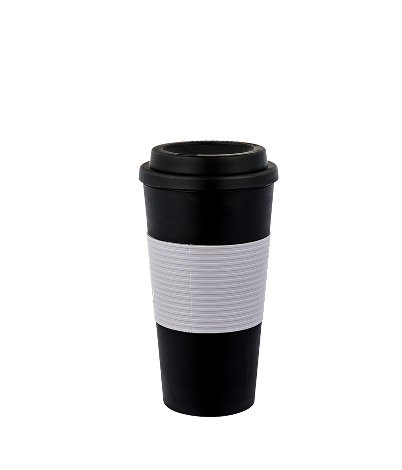 473ml Duplex Insulation Food Grade PP Hot Coffee Mug